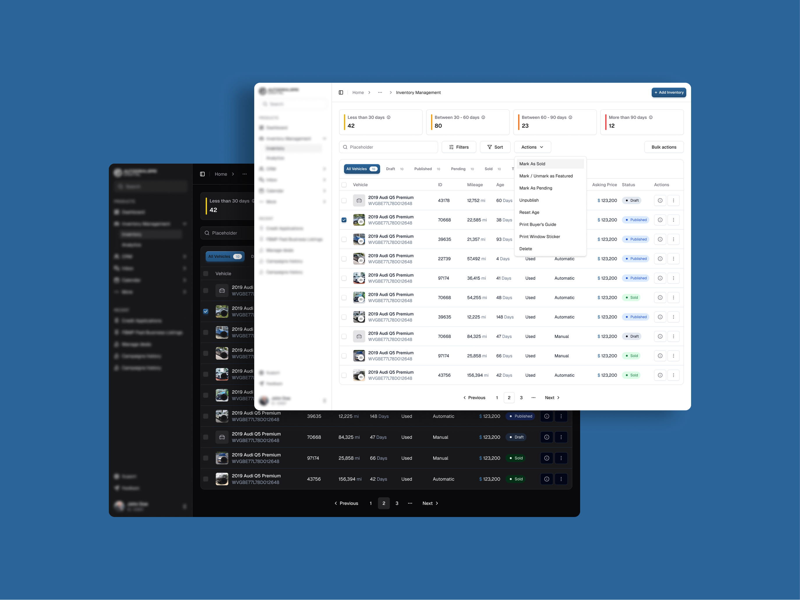 Auto Dealers Digital project mockup